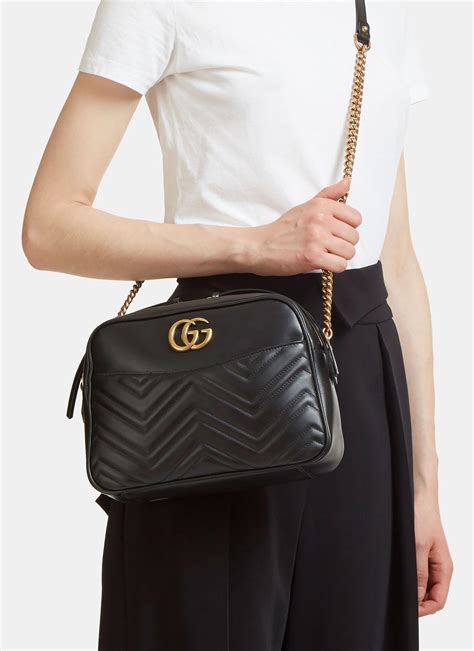 gucci small gg marmont matelassé shoulder bag|gucci marmont small price.